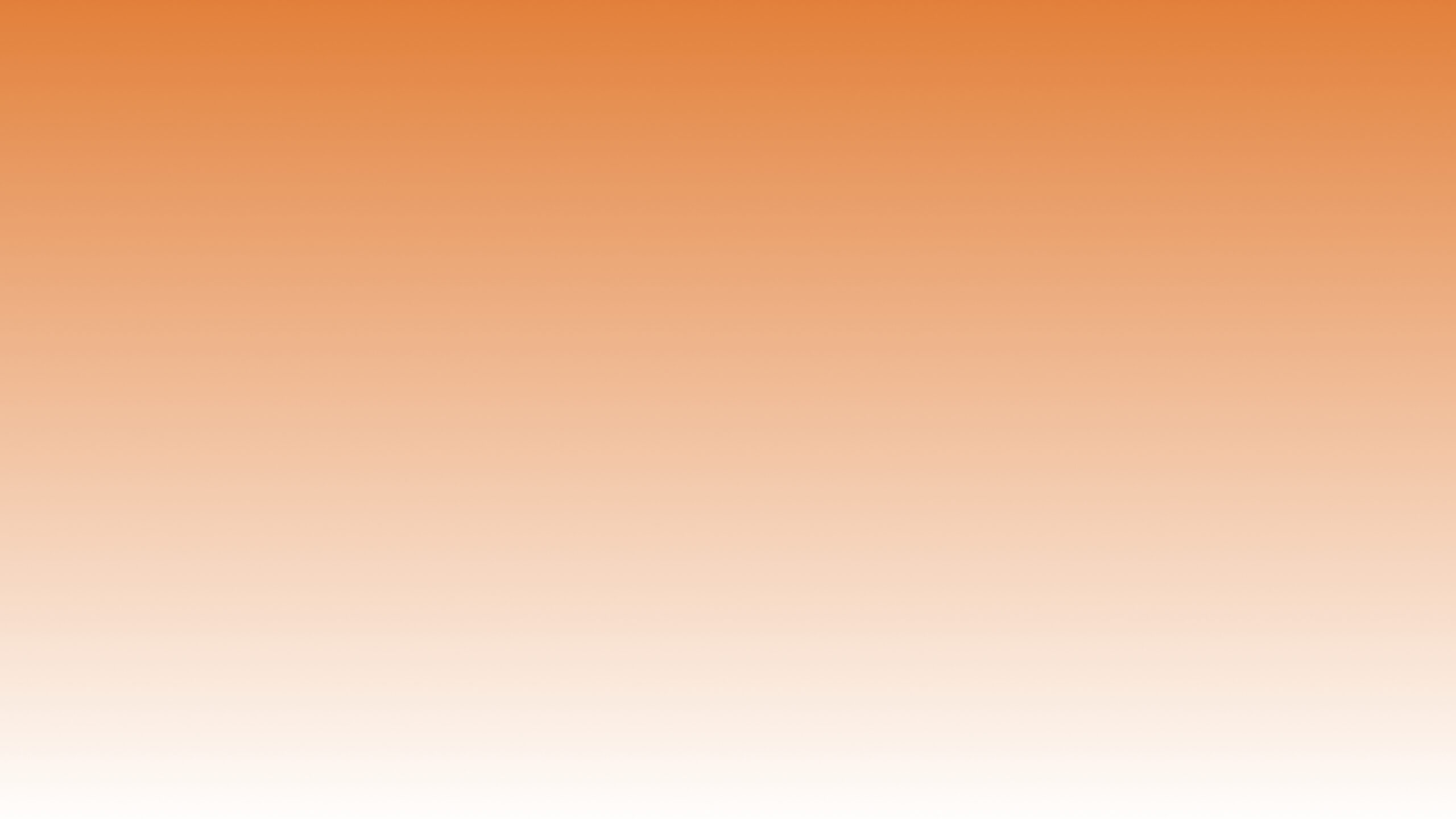 Verlauf von weiß nach Orange